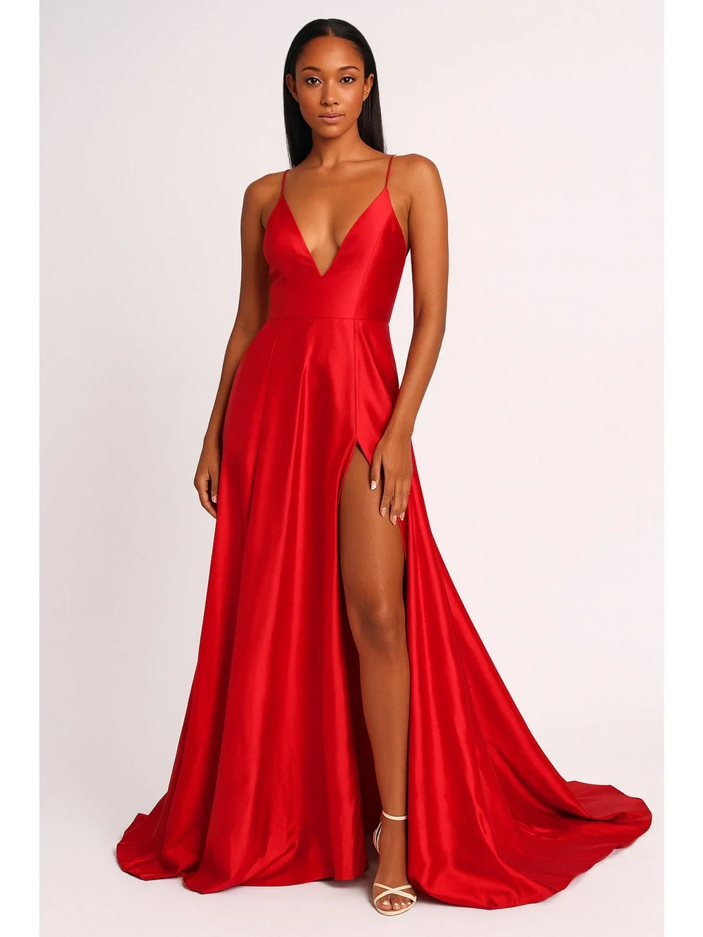 red evening dress size 16 Red Plus-Size Formal Dresses & Evening Gowns